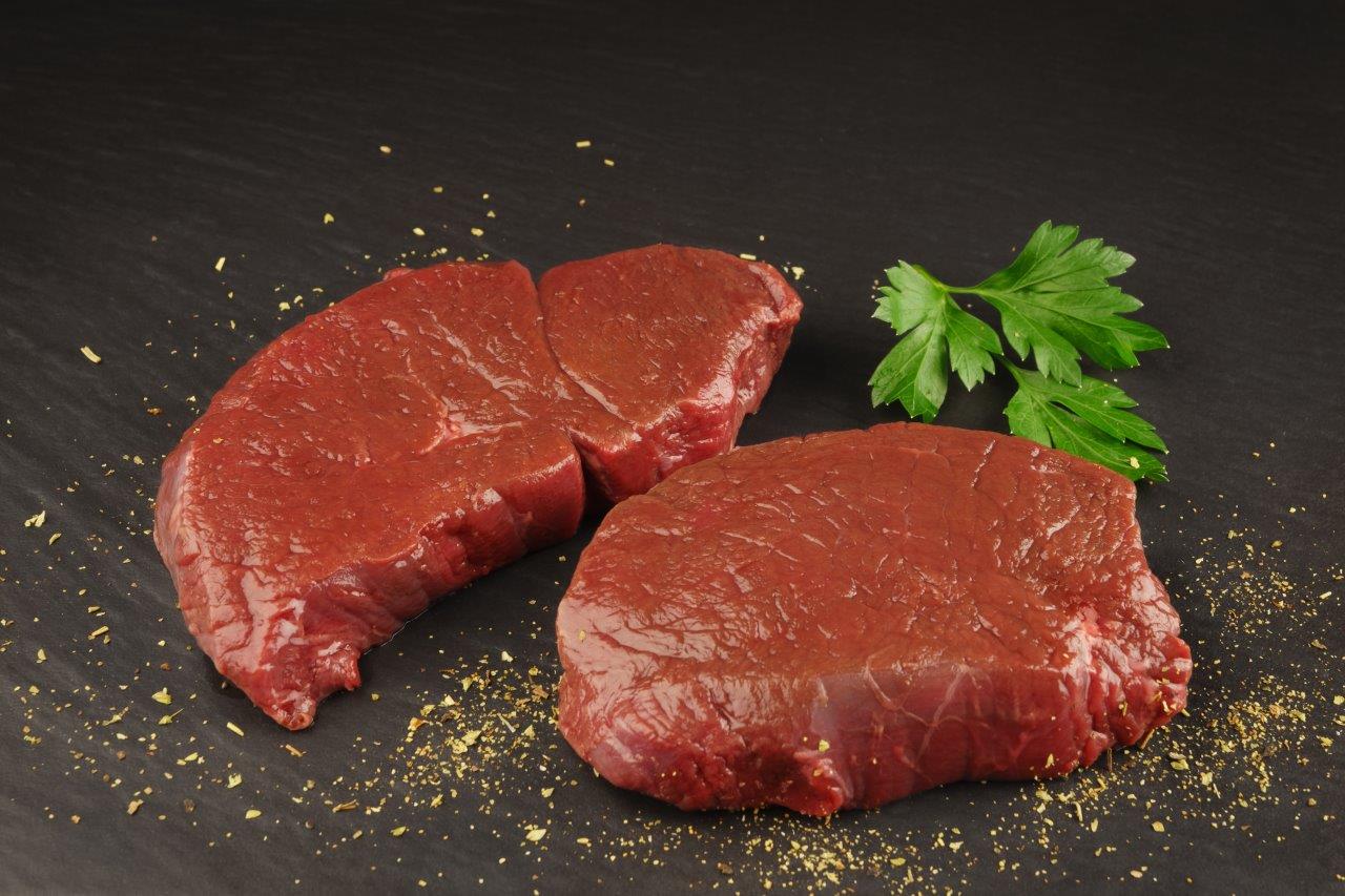 Hirschsaft-Steak
