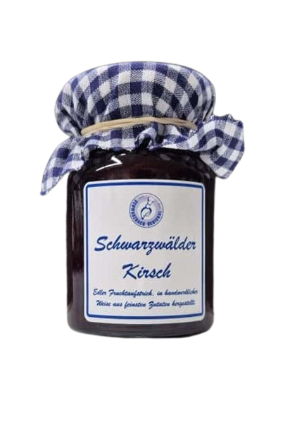 Fruchtaufstrich Schwarzwälder Kirsch150g Glas