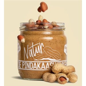De Pindakaaswinkel - Erdnussbutter natur 420 ml
